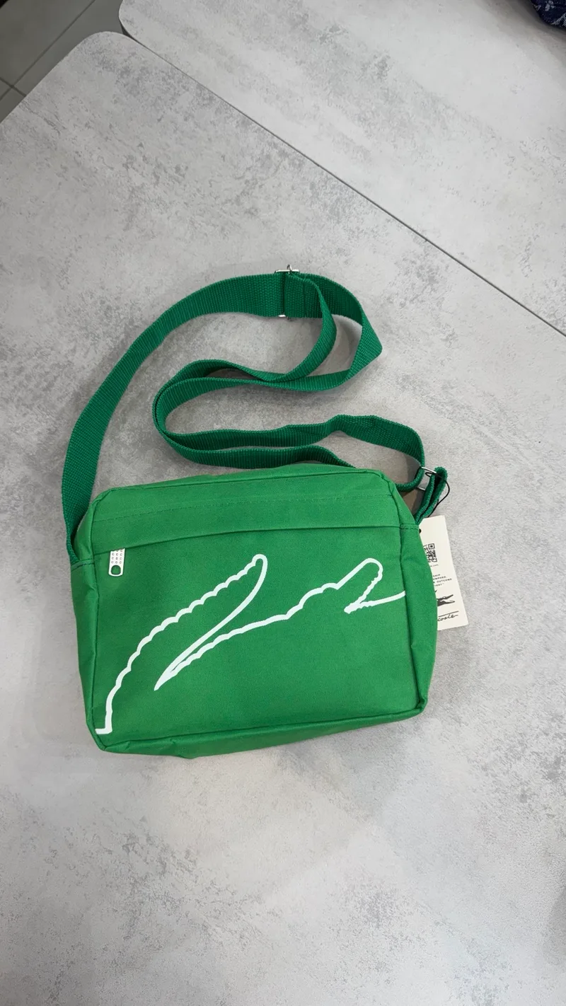 BAG Lacoste Tecido Verde