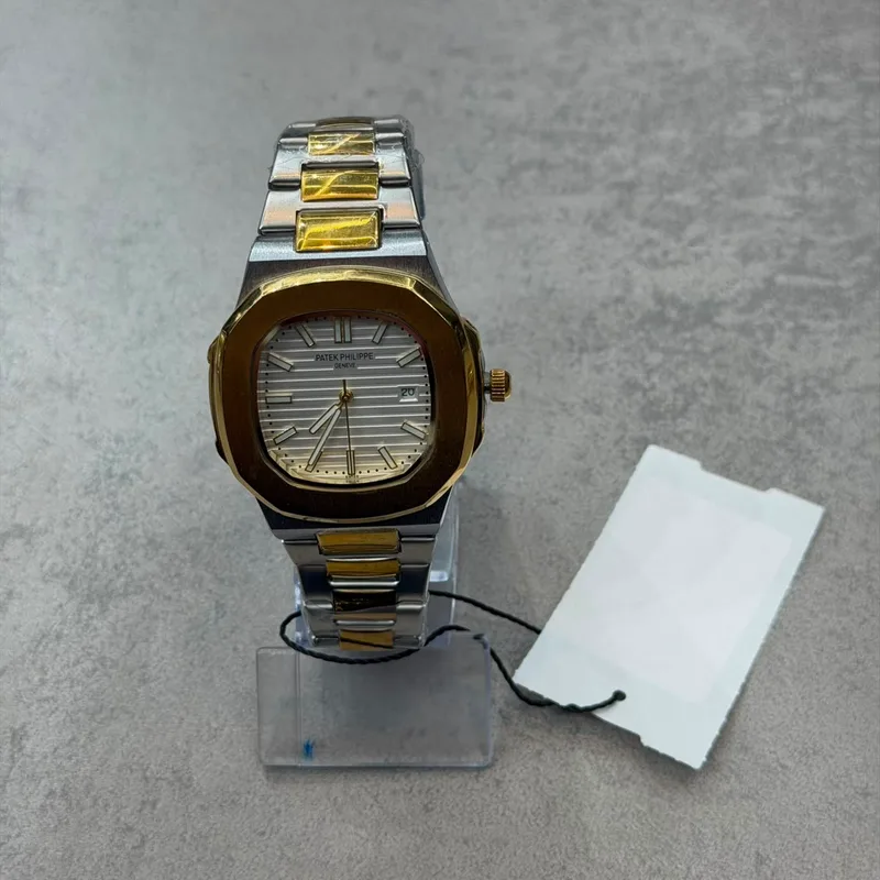 Relógio Patek Philippe Prata/Dourado Mod. 4