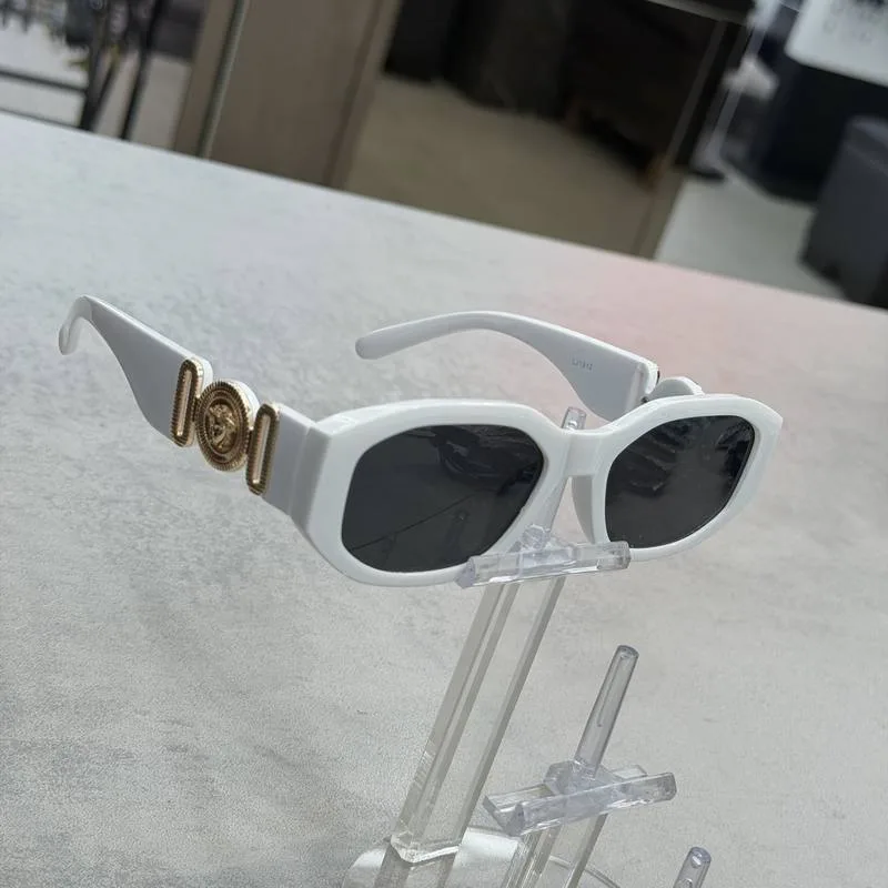 Óculos Versace Branco/Dourado