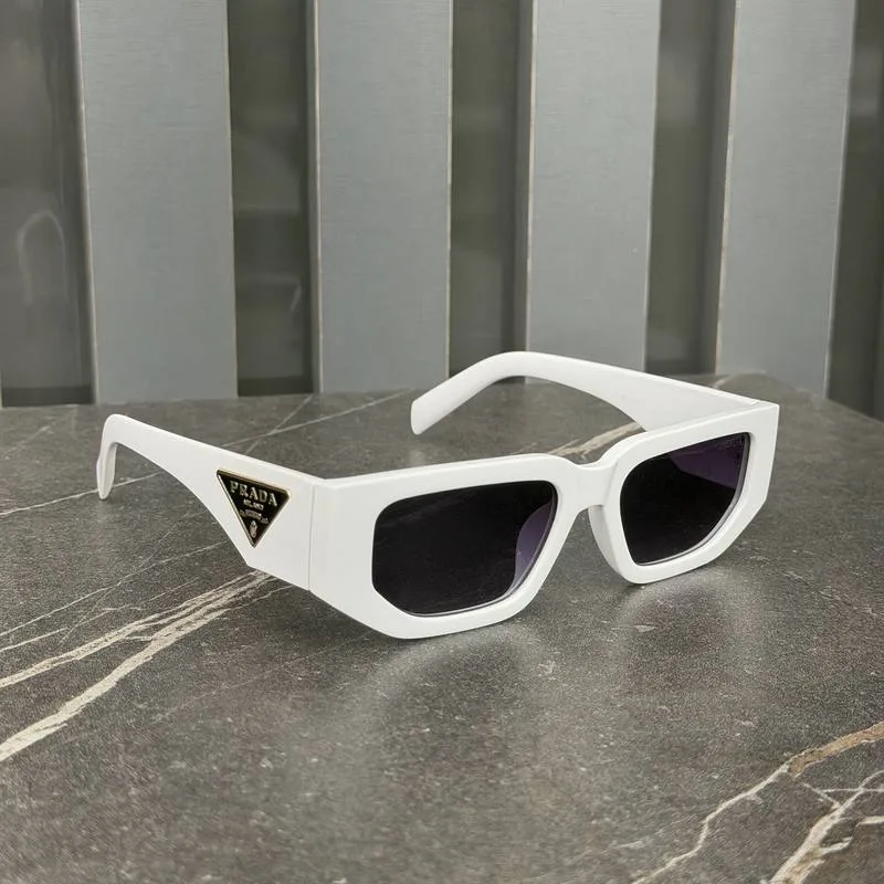 Óculos Prada Branco/Preto