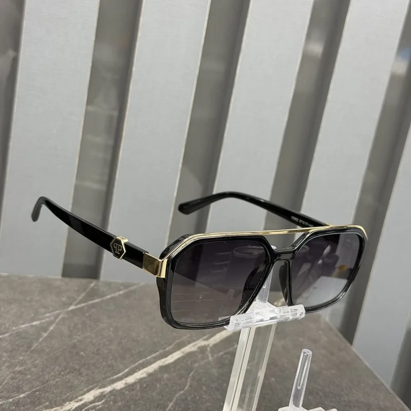 Óculos Philipp Plein Preto/Dourado
