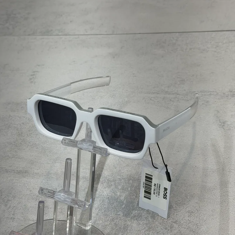 Óculos Prada Modelo 01 Branco/Preto