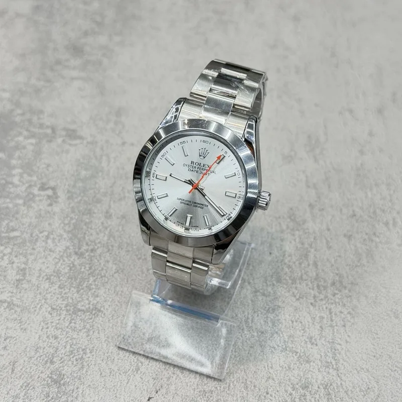Relógio Rolex Oyster Perpetual Prata/Branco
