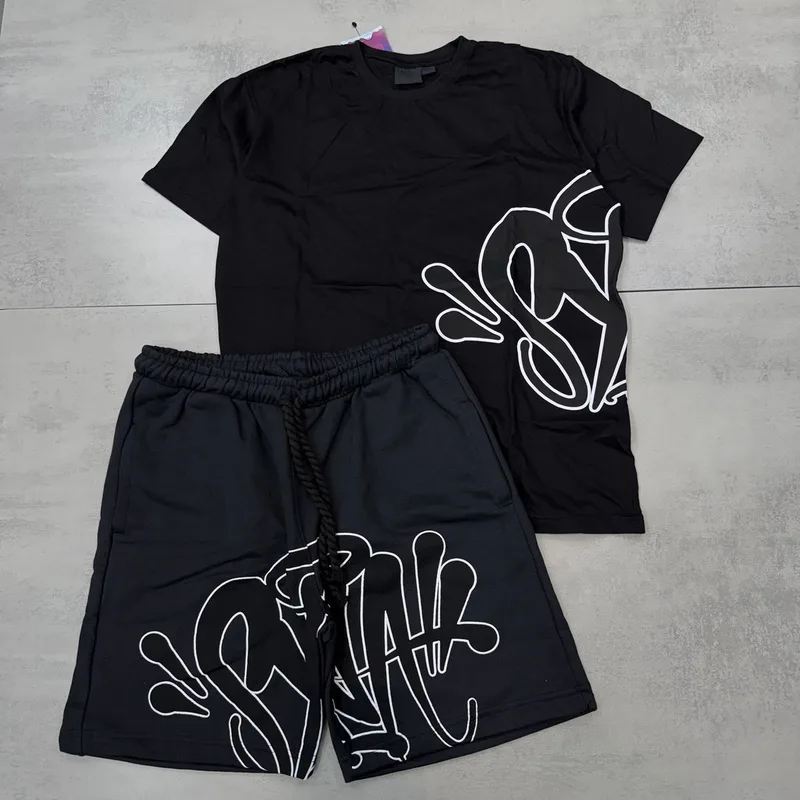 Conjunto Verão Syna Moletinho Preto/Branco