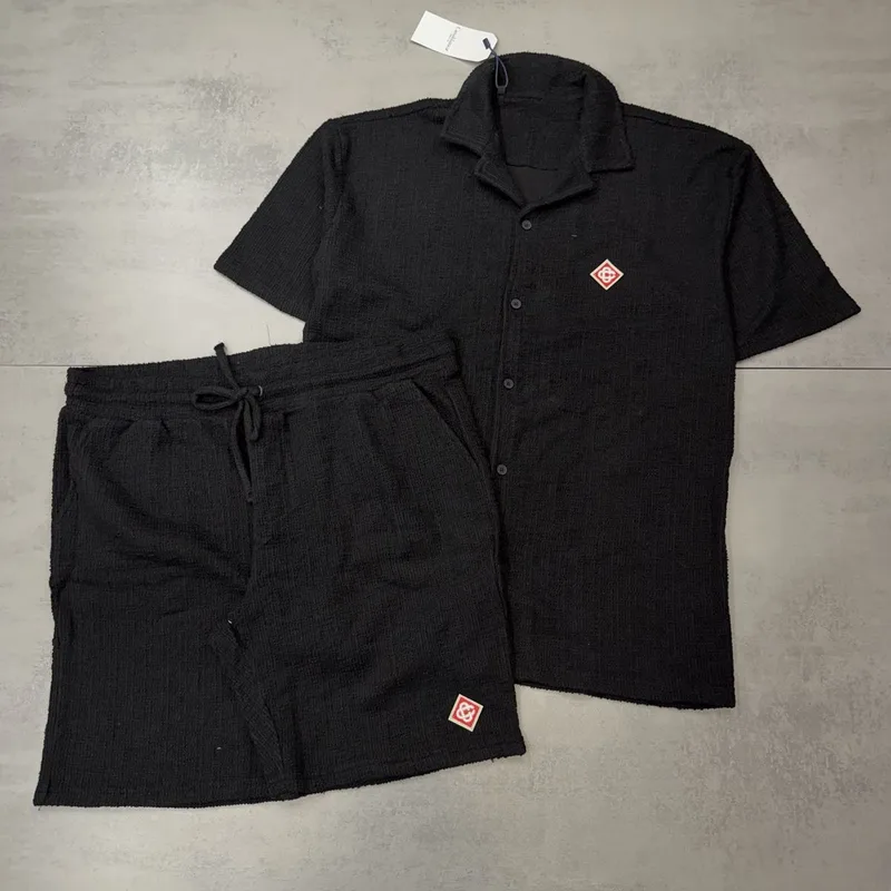 Conjunto Verão Casa Blanca Crochê Preto
