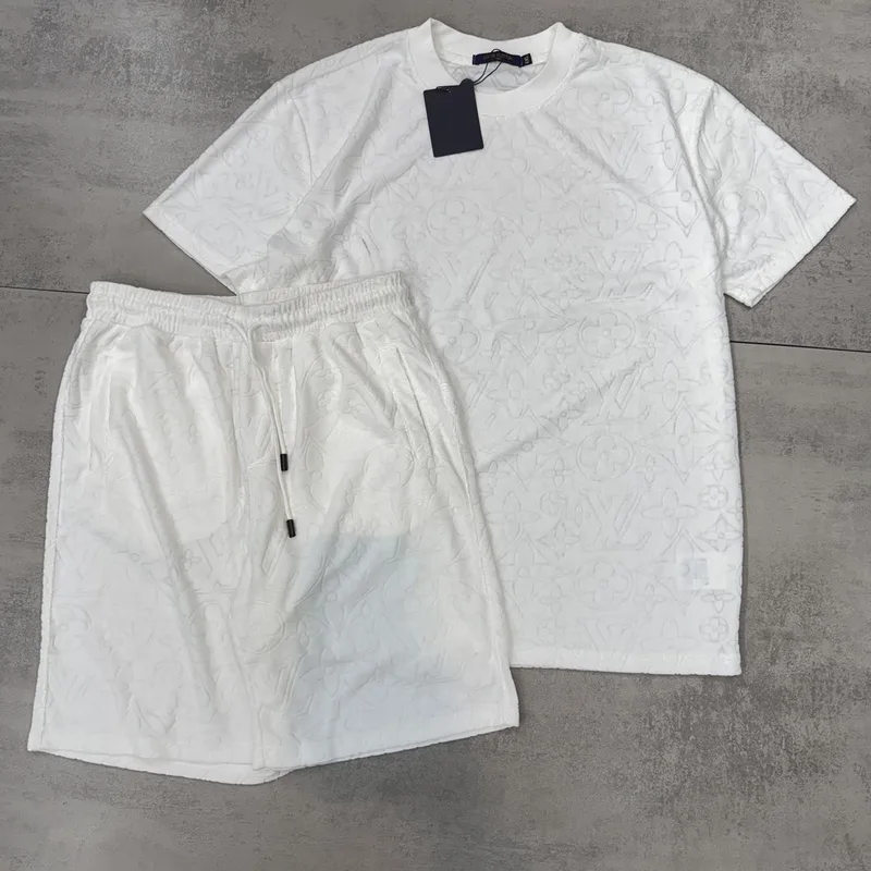 Conjunto Verão Louis Vuitton Premium Branco Monograma