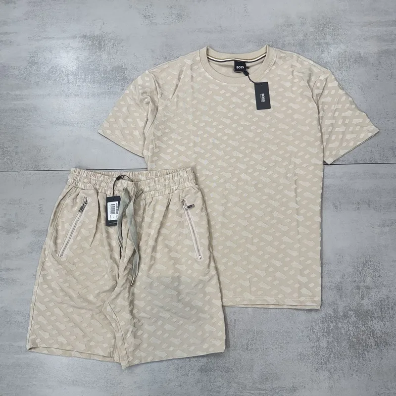 Conjunto Verão Boss Premium Bege