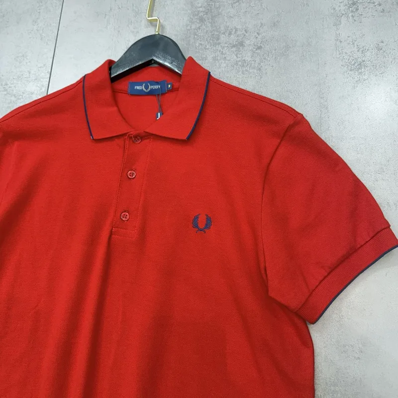 Camisa Polo Fred Perry Vermelha