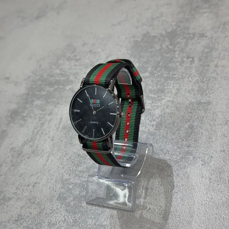 Relógio Gucci Pulseira Verde/Vermelha