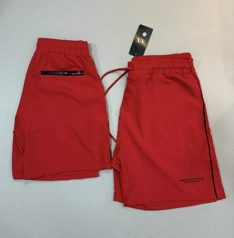 Bermuda Armani Exchange Vermelha