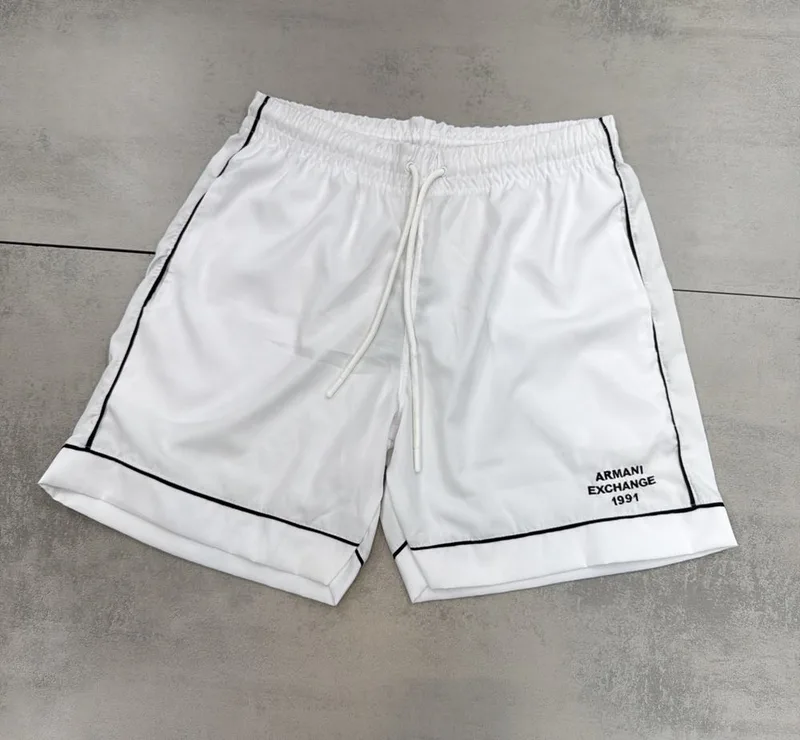 Bermuda Armani Exchange Branca 1991