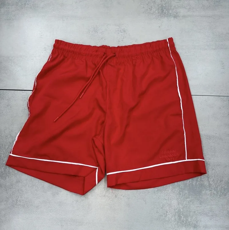 Bermuda Armani Exchange Vermelha 1991