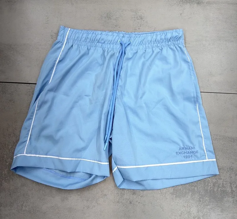 Bermuda Armani Exchange Azul-Claro 1991