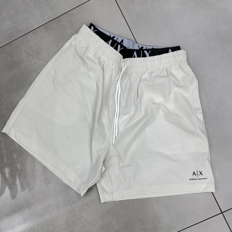 Bermuda Armani Exchange Off White A|X