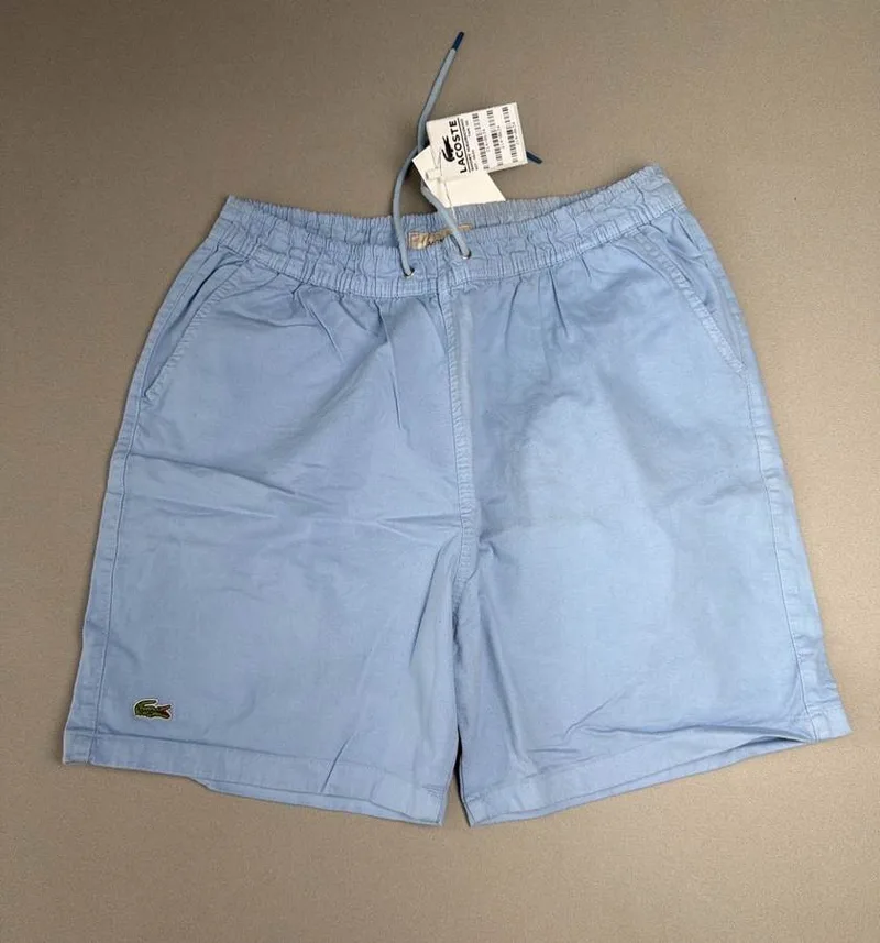 Bermuda Lacoste Azul-Claro