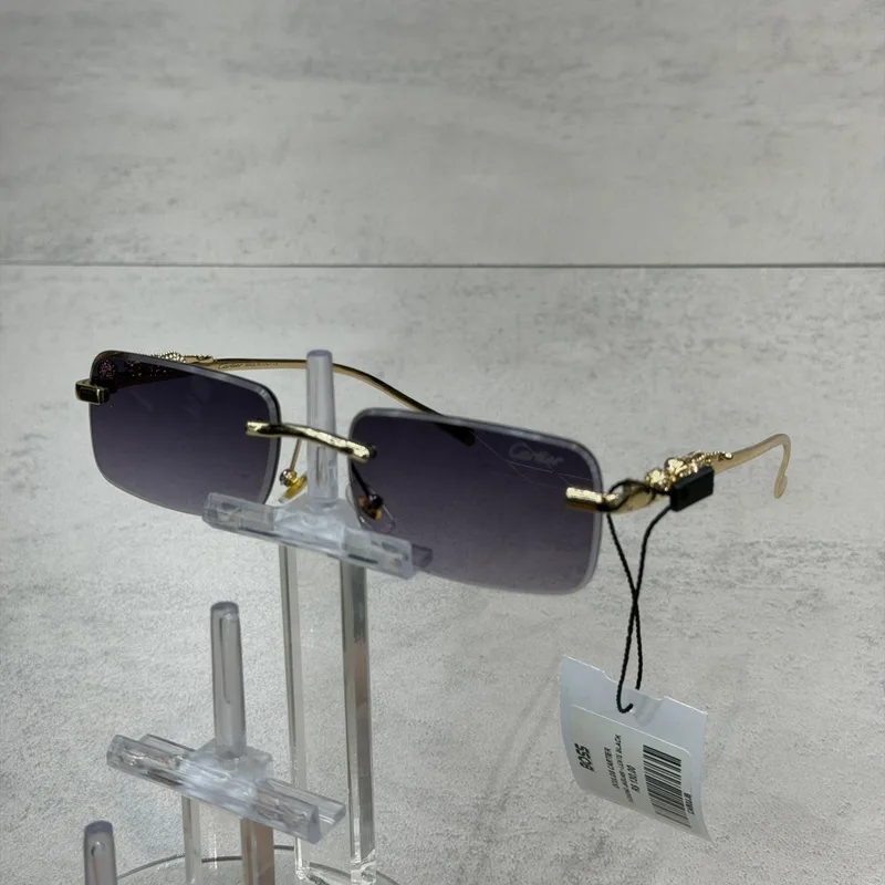 Óculos Cartier Pequeno Jaguar Lente Black