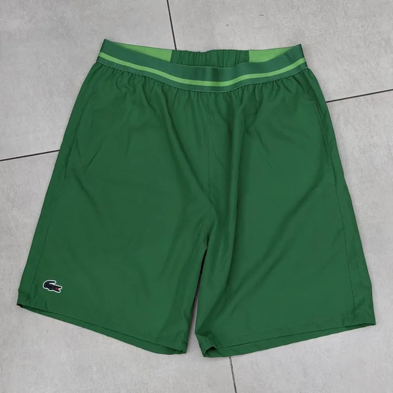 Bermuda Lacoste Verde Cós Listrado
