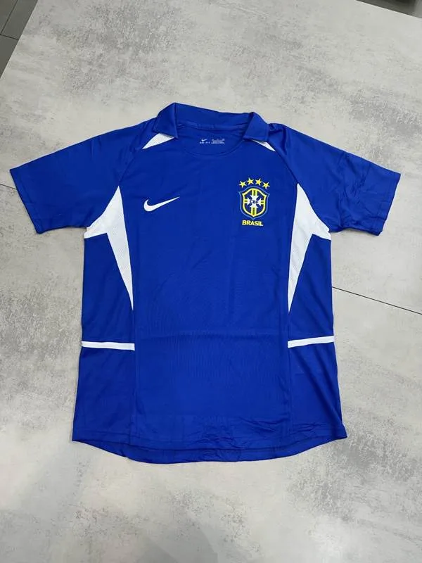 Camisa Seleção Brasileira Azul Retrô