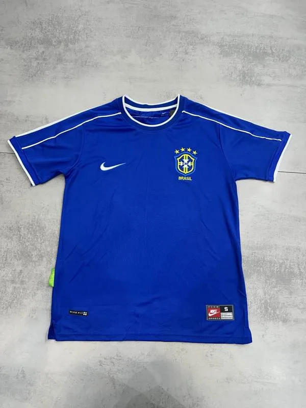 Camisa Seleção Brasileira Azul Retrô