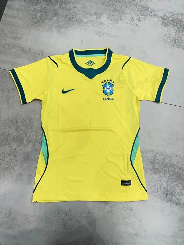 Camisa Seleção Brasileira Amarela Feminina
