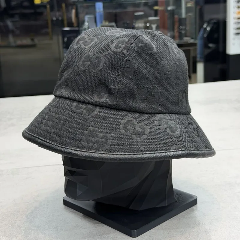 Bucket Gucci Monograma Preto