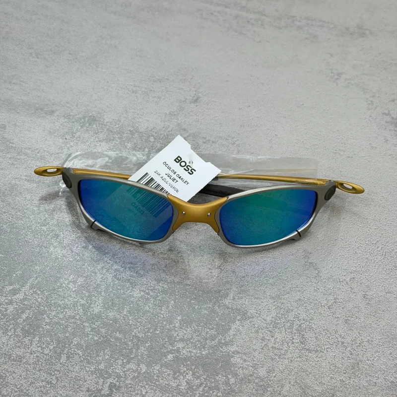 Óculos Oakley Juliet 24K Azul/Verde