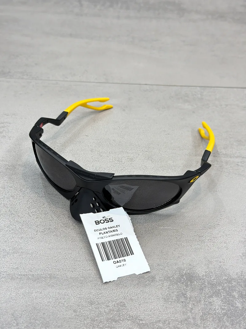 Óculos Oakley Plantaris Preto Amarelo