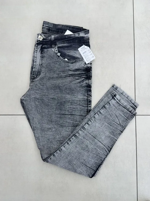 Calça Titular Cinza Amassadinho 0003