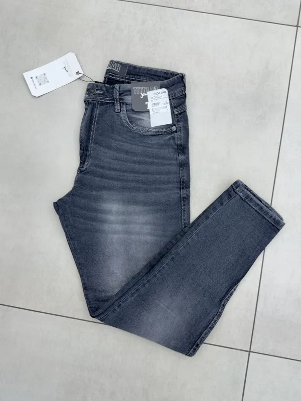 Calça Titular Cinza Risca 0005