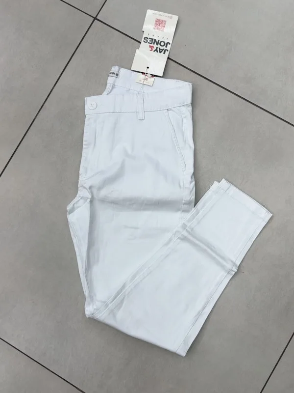 Calça Jay Jones Branco 8057