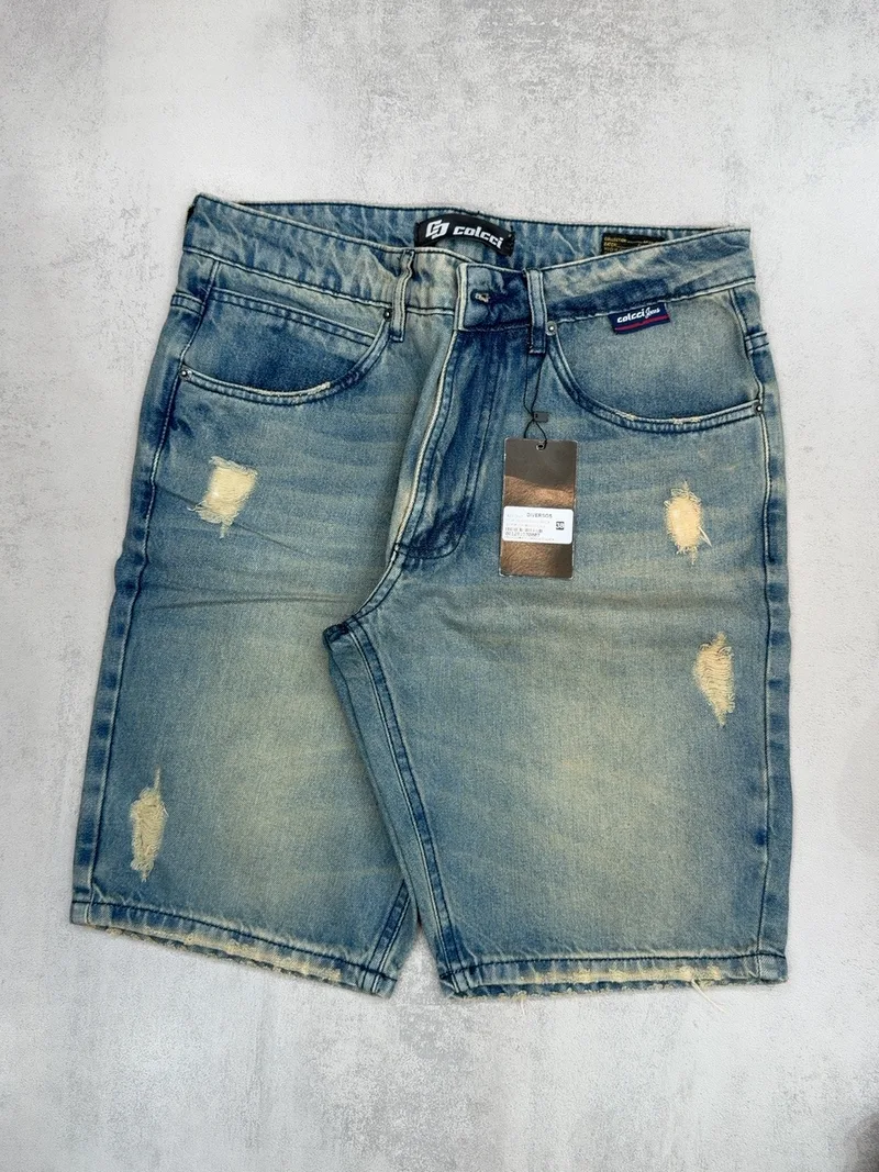 Bermuda Jeans Colcci Azul