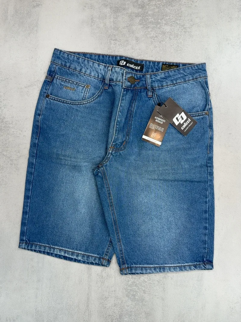 Bermuda Jeans Colcci Azul