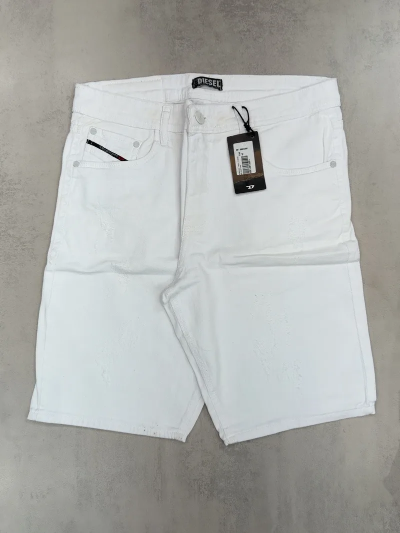 Bermuda Jeans Diesel Branca
