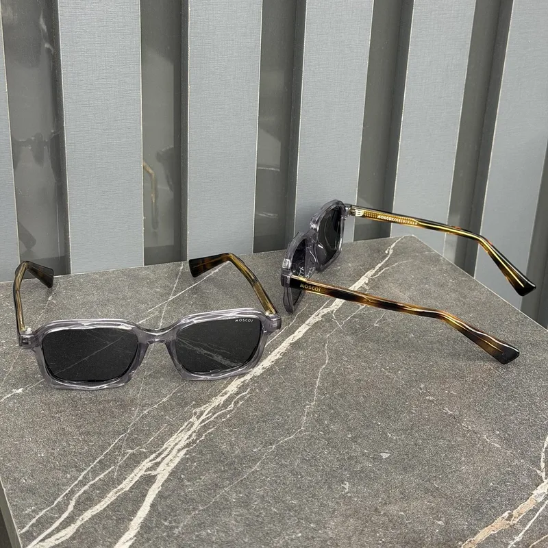 Óculos Moscot Clear/Tartaruga/Black