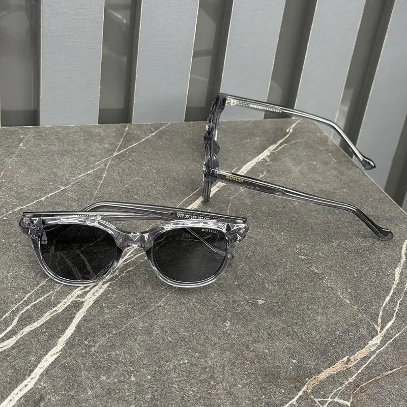 Óculos Moscot Clear/Fumê/Black