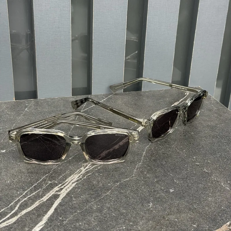 Óculos Moscot Clear/Fumê Claro
