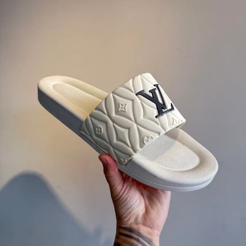 Slide Louis Vuitton Eva Branco