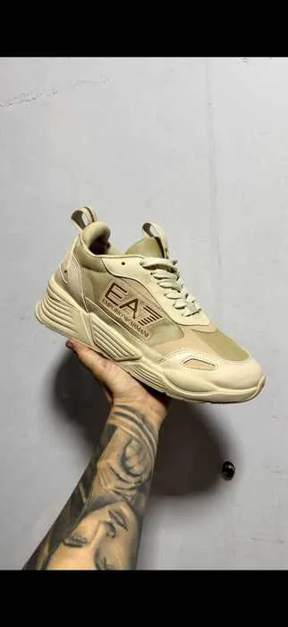 Tênis EA7 Armani EA7 Bege