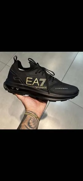 Tênis EA7 Armani EA7 Preto/Dourado