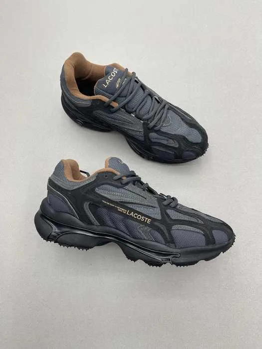 Tênis Lacoste L003 Preto/Azul/Marrom/Laranja