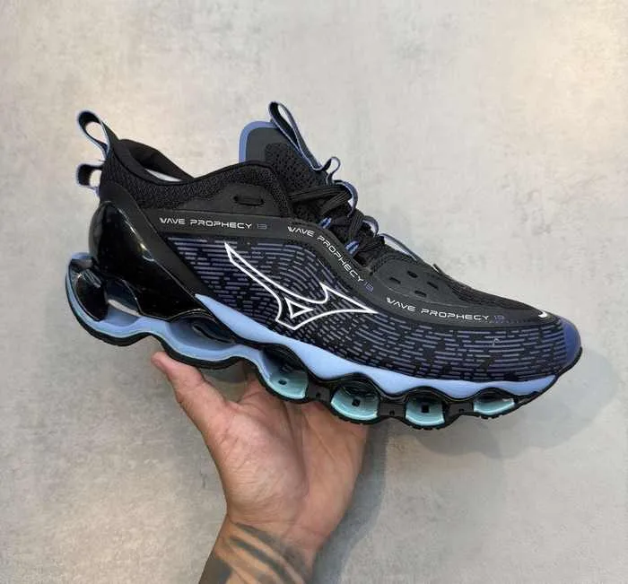 Tênis Mizuno Prophecy 13 Preto/Azul BB