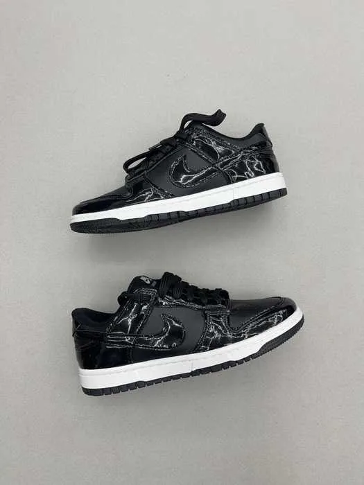 Tênis Nike Dunk Low Preto Verniz