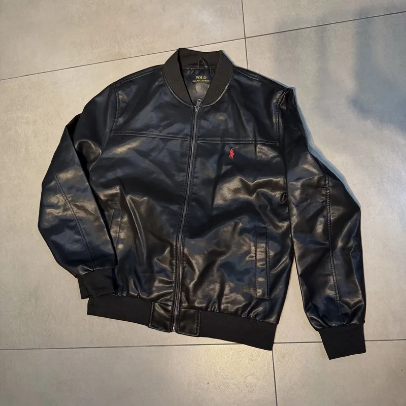 Jaqueta de Couro Polo Ralph Lauren