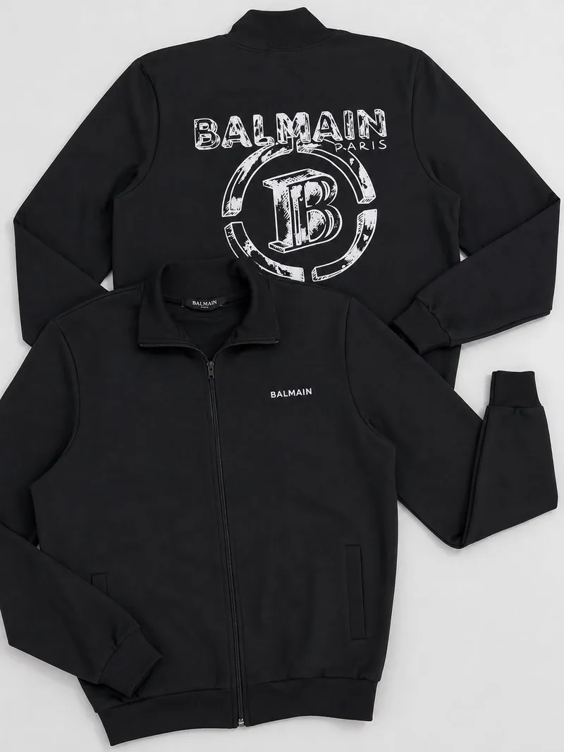 Jaqueta de Frio Balmain Preta
