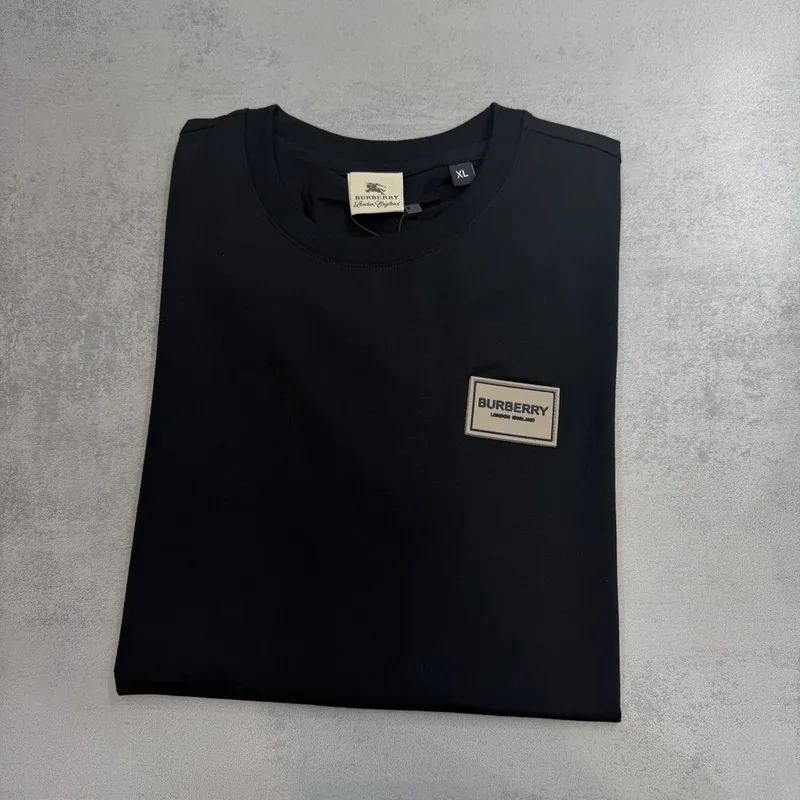 Camiseta Burberry Logo Patch Black
