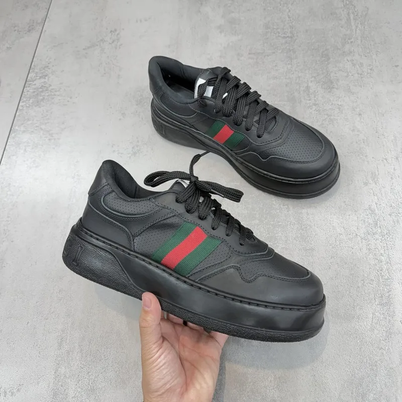 Tênis Gucci Supreme Web Black